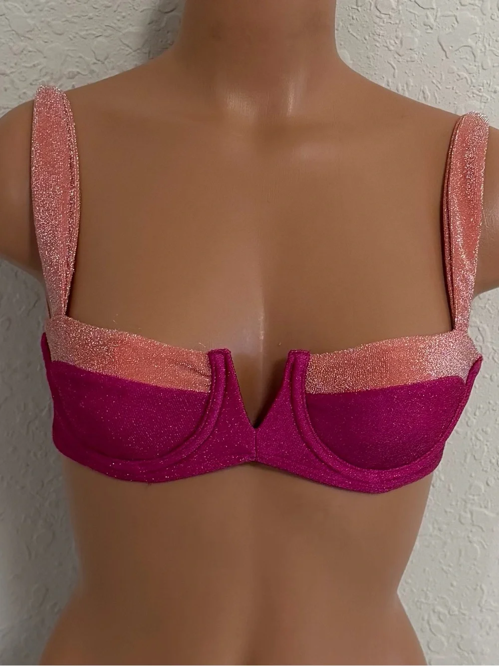 Monday Swimwear Clovelly Shimmer Bikini top